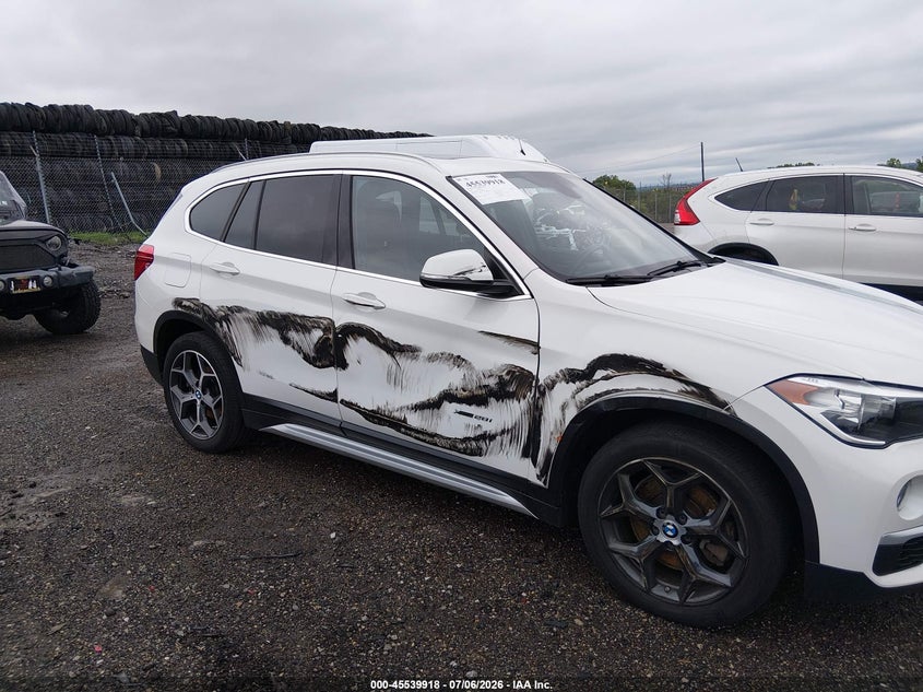 2018 BMW X1 VIN WBXHT3C30J5F88252 IAAI salvage auction — SIDE, Salvage (Pennsylvania), sold $6,300 on 2026-07-15 (photo 6)