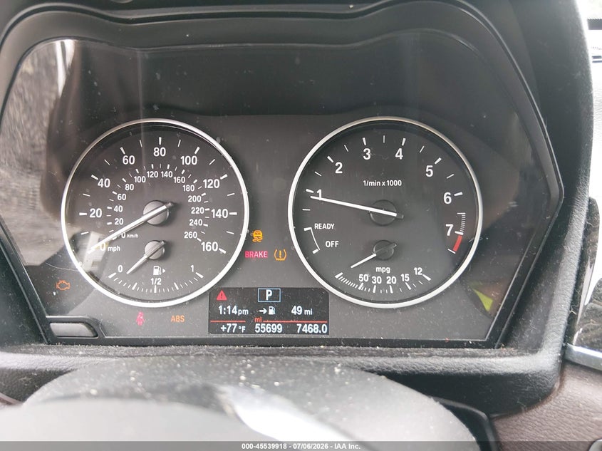 2018 BMW X1 VIN WBXHT3C30J5F88252 IAAI salvage auction — SIDE, Salvage (Pennsylvania), sold $6,300 on 2026-07-15 (photo 7)