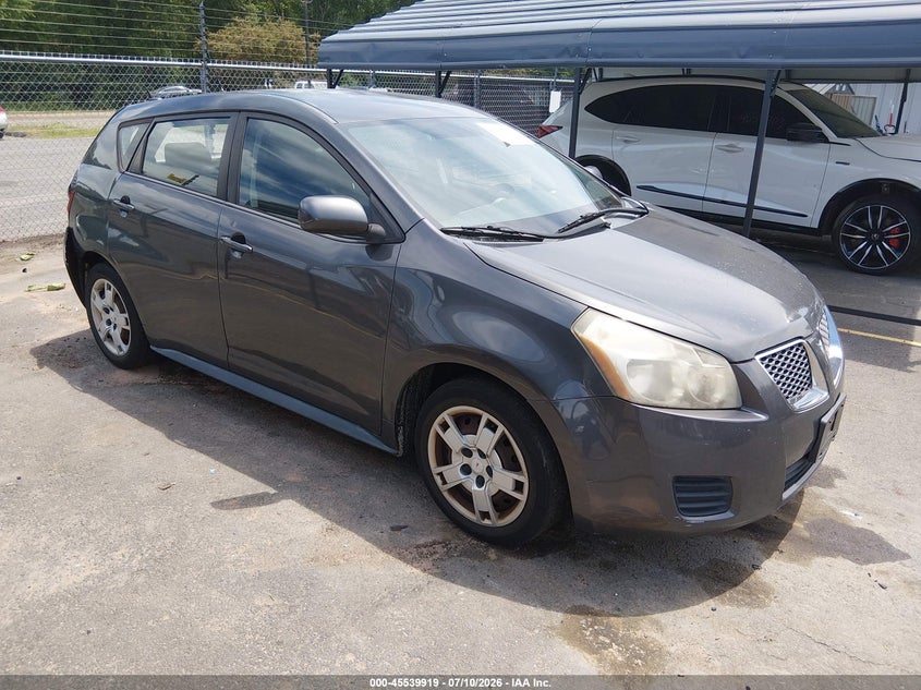 2009 Pontiac Vibe VIN 5Y2SP670X9Z425358 IAAI salvage auction — REAR END, Salvage (Connecticut), sold $425 on 2026-07-16 (photo 1)