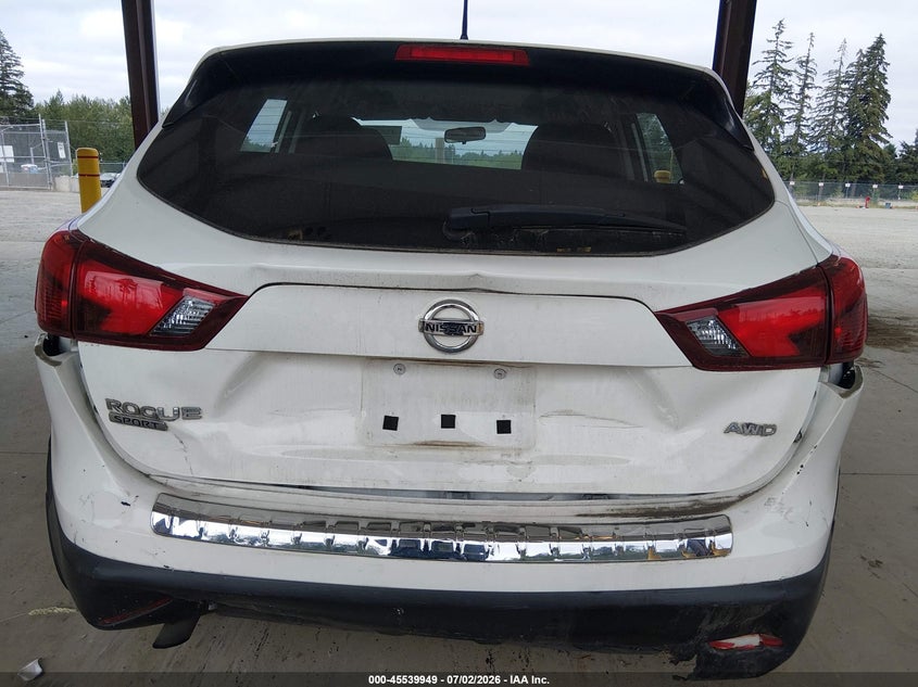 2017 Nissan Rogue VIN JN1BJ1CR9HW136029 IAAI salvage auction — FRONT & REAR, Bill Of Sale (Washington), sold $1,000 on 2026-07-29 (photo 6)