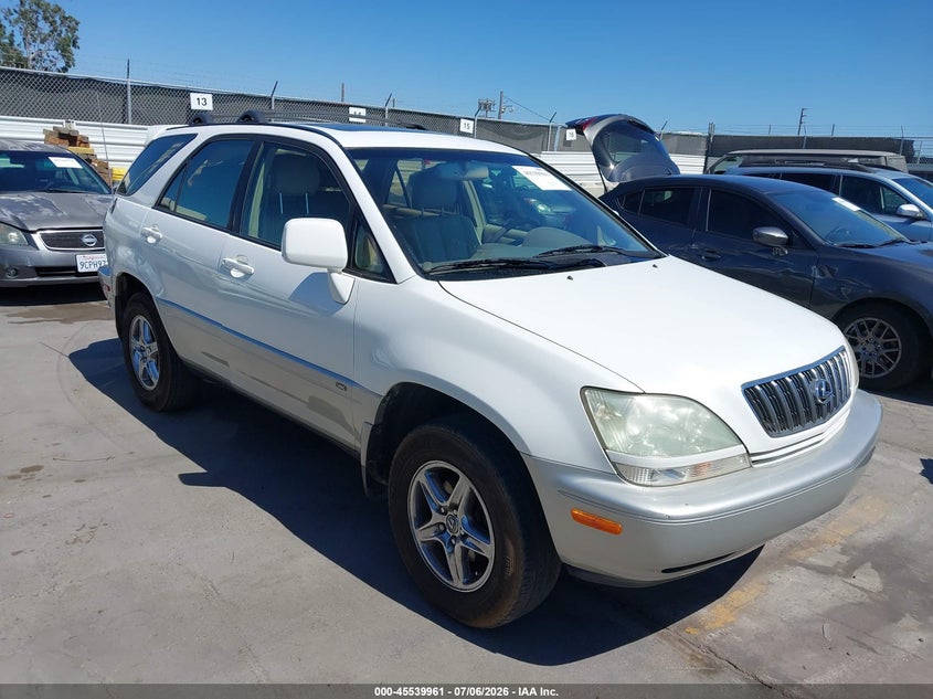 2001 Lexus Rx 300 VIN JTJGF10U810115885 IAAI salvage auction — REAR END, Clear - Dealer Only (California), sold $875 on 2026-07-15 (photo 1)