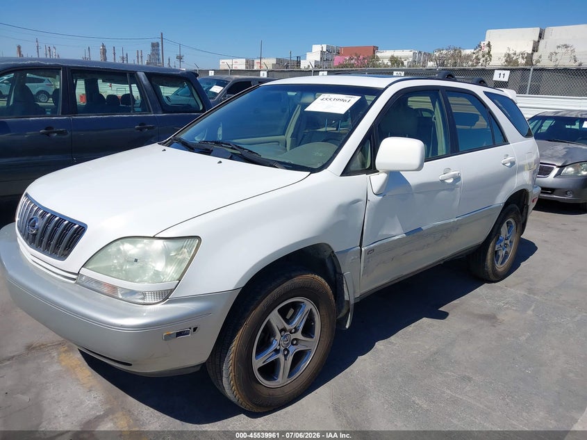 2001 Lexus Rx 300 VIN JTJGF10U810115885 IAAI salvage auction — REAR END, Clear - Dealer Only (California), sold $875 on 2026-07-15 (photo 6)