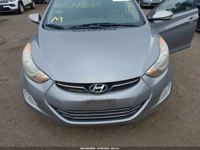 2011 Hyundai Elantra VIN KMHDH4AE1BU154347 IAAI salvage auction — NORMAL WEAR, Clear (Maryland), sold $850 on 2026-07-15 (photo 6)