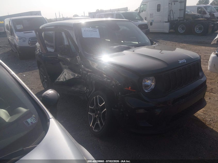2021 Jeep Renegade VIN ZACNJDAB5MPM50749 IAAI salvage auction — SIDE, Wait Title, sold $2,950 on 2026-08-19 (photo 1)