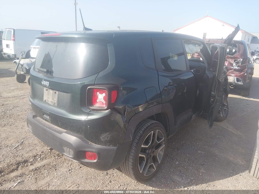 2021 Jeep Renegade VIN ZACNJDAB5MPM50749 IAAI salvage auction — SIDE, Wait Title, sold $2,950 on 2026-08-19 (photo 4)