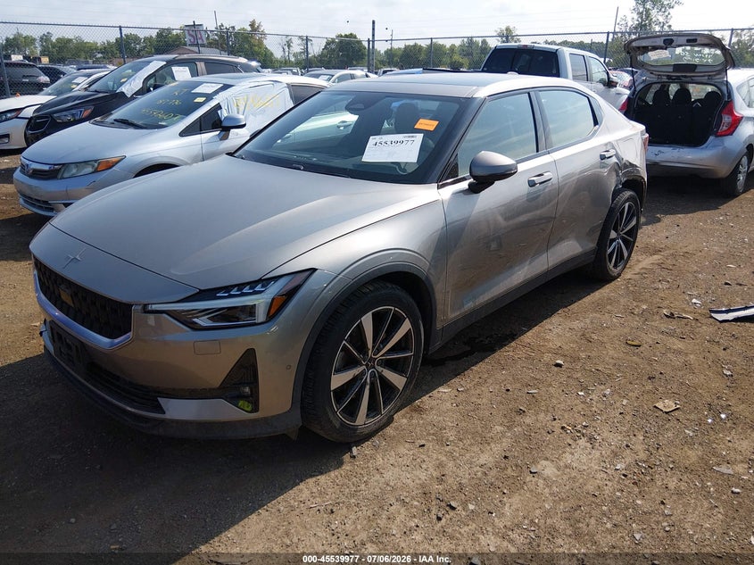 2021 Polestar 2 VIN LPSED3KA1ML010390 IAAI salvage auction — REAR END, Salvage (Ohio), sold $9,500 on 2026-07-31 (photo 2)