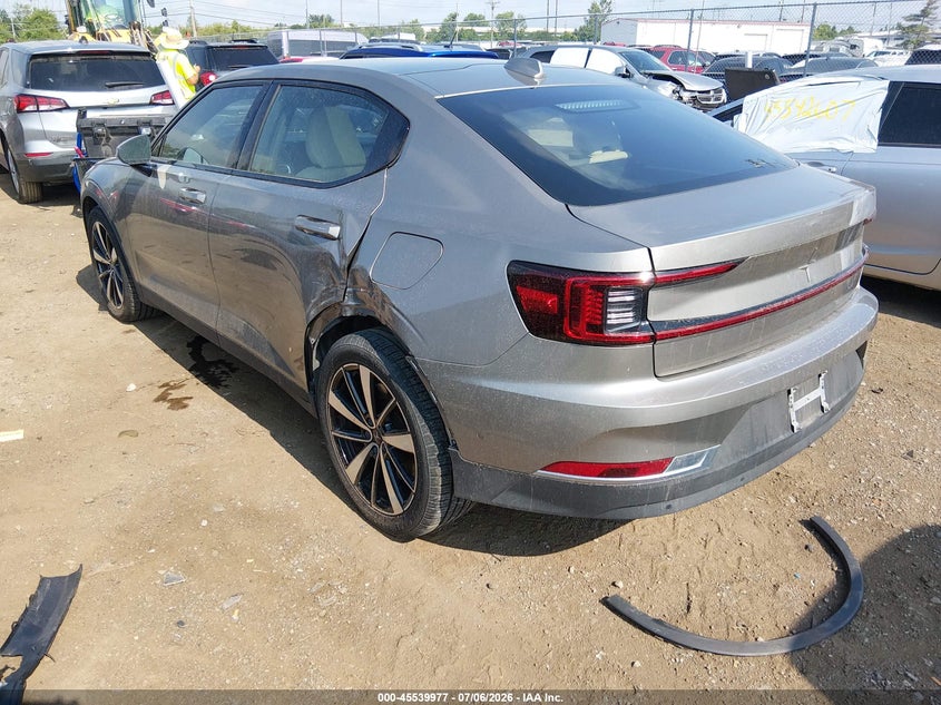 2021 Polestar 2 VIN LPSED3KA1ML010390 IAAI salvage auction — REAR END, Salvage (Ohio), sold $9,500 on 2026-07-31 (photo 3)