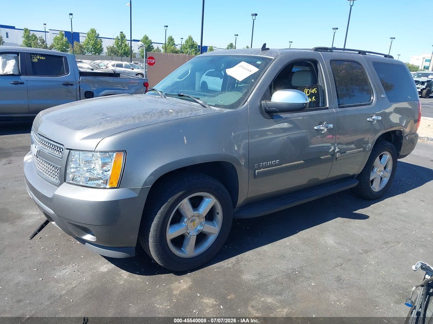 2007 Chevrolet Tahoe VIN 1GNFC13037R334281 IAAI salvage auction — LEFT REAR, Salvage Certificate (California), sold $2,500 on 2026-07-26 (photo 2)