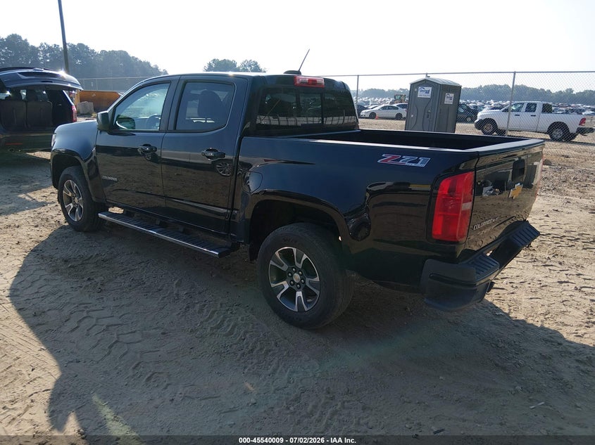 2019 Chevrolet Colorado VIN 1GCGTDEN4K1225844 IAAI salvage auction — REAR END, Salvage (Georgia), sold $11,100 on 2026-07-29 (photo 3)
