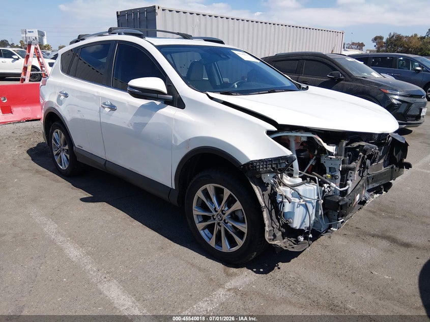 2017 Toyota VIN JTMDJREV1HD108249 IAAI salvage auction — FRONT END, Salvage Title, sold $7,400 on 2026-07-20 (photo 1)