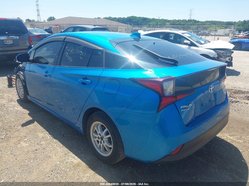 2022 Toyota Prius VIN JTDL9MFU6N3035605 IAAI salvage auction — FRONT END, Salvage Title, sold $1,350 on 2026-07-21 (photo 3)