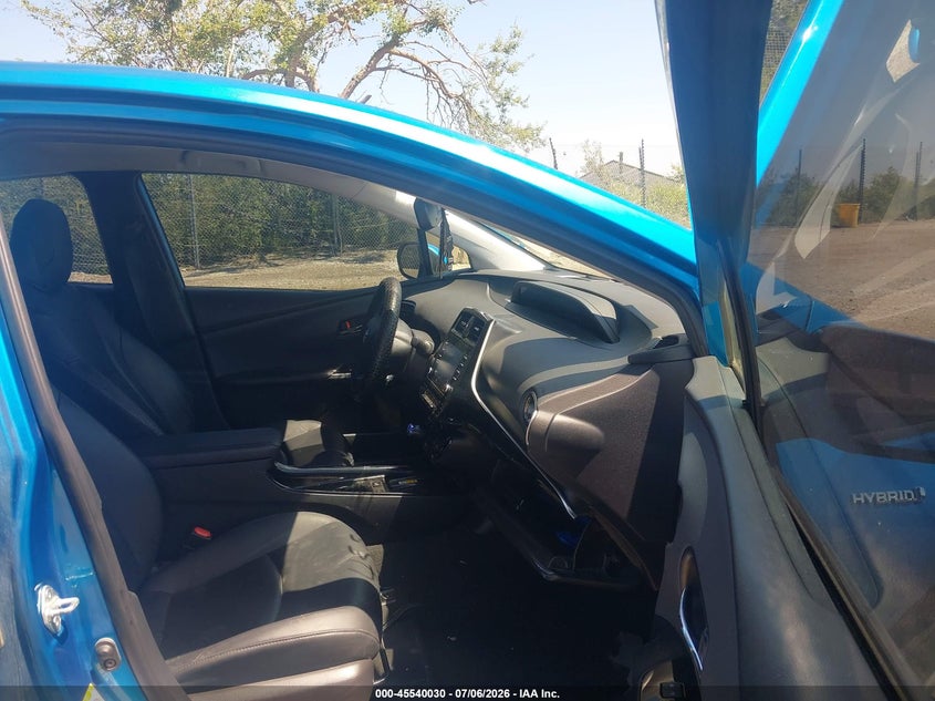 2022 Toyota Prius VIN JTDL9MFU6N3035605 IAAI salvage auction — FRONT END, Salvage Title, sold $1,350 on 2026-07-21 (photo 5)