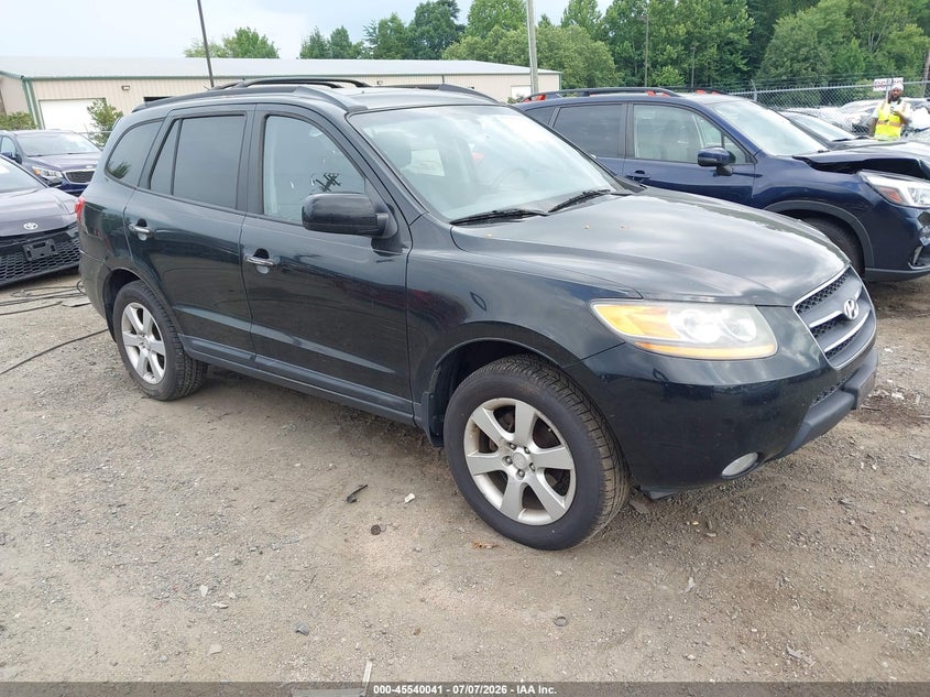 2009 Hyundai Santa fe VIN 5NMSH13E79H331590 IAAI salvage auction — REAR END, Clear (Virginia), sold $1,200 on 2026-07-22 (photo 1)