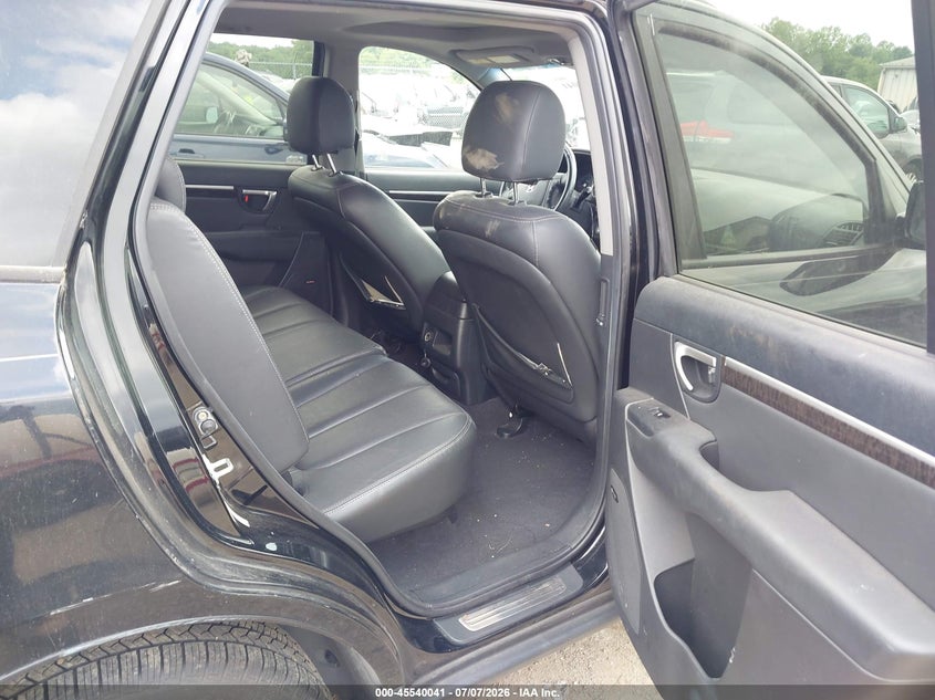 2009 Hyundai Santa fe VIN 5NMSH13E79H331590 IAAI salvage auction — REAR END, Clear (Virginia), sold $1,200 on 2026-07-22 (photo 8)