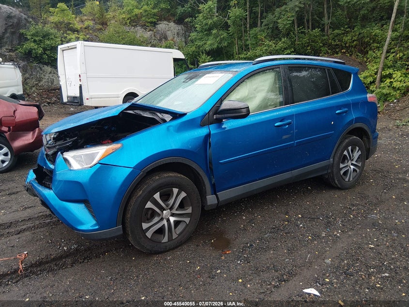 2018 Toyota Rav 4 VIN JTMBFREV6JJ215068 IAAI salvage auction — FRONT END, Salvage (Massachusetts), sold $3,350 on 2026-07-28 (photo 2)