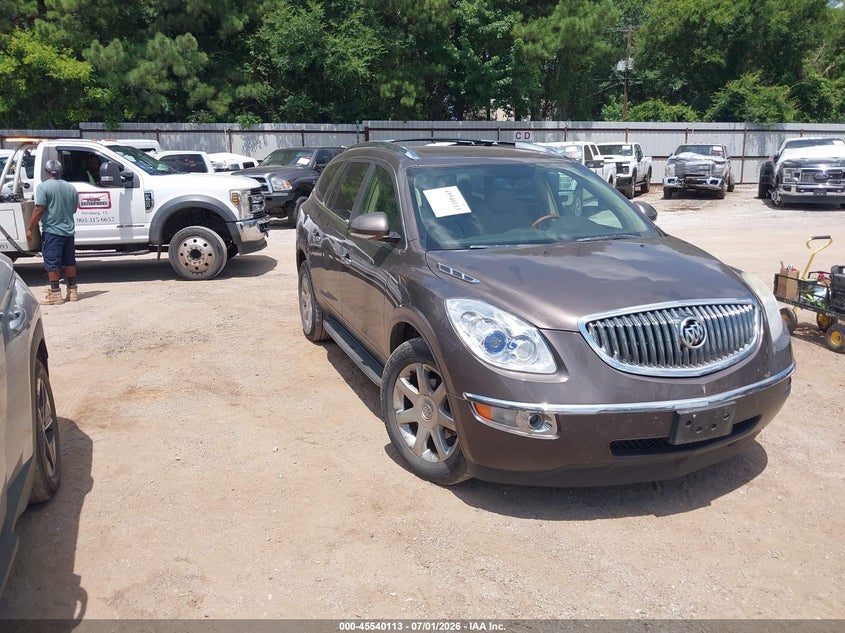 2009 Buick Enclave VIN 5GAER23D09J125241 IAAI salvage auction — FRONT END, Original (Texas), sold $100 on 2026-07-09 (photo 1)