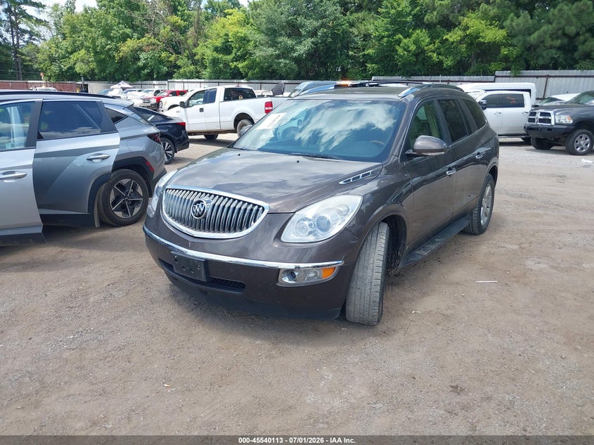 2009 Buick Enclave VIN 5GAER23D09J125241 IAAI salvage auction — FRONT END, Original (Texas), sold $100 on 2026-07-09 (photo 2)