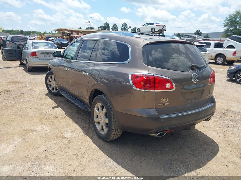 2009 Buick Enclave VIN 5GAER23D09J125241 IAAI salvage auction — FRONT END, Original (Texas), sold $100 on 2026-07-09 (photo 3)