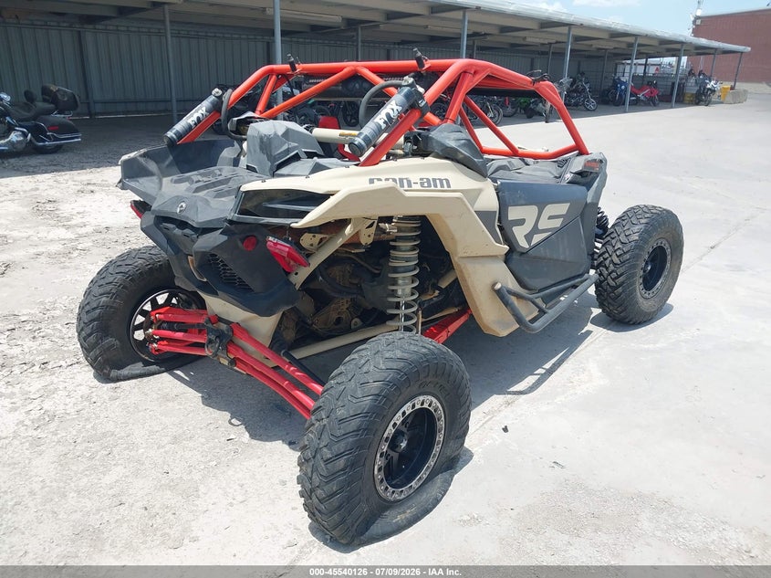 2021 Can-am/ brp Maverick VIN 3JBVXAV46MK001612 IAAI salvage auction — FRONT & REAR, Wait Title, sold $12,050 on 2026-08-12 (photo 4)