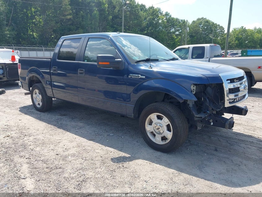 2014 Ford F-150 VIN 1FTEW1CM5EFC39377 IAAI salvage auction — FRONT END, Salvage (Georgia), sold $3,700 on 2026-08-01 (photo 1)
