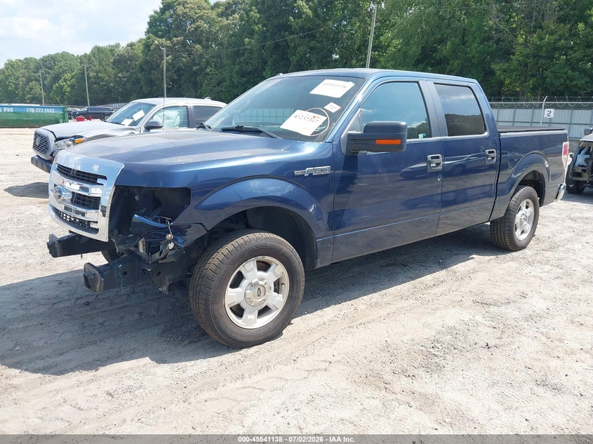 2014 Ford F-150 VIN 1FTEW1CM5EFC39377 IAAI salvage auction — FRONT END, Salvage (Georgia), sold $3,700 on 2026-08-01 (photo 2)
