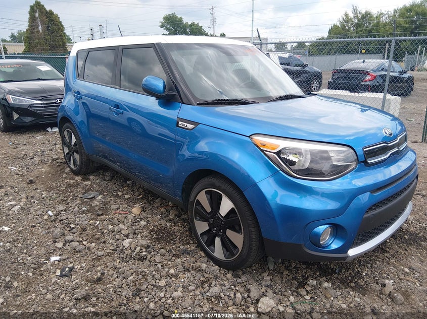 2018 Kia Soul VIN KNDJP3A5XJ7587277 IAAI salvage auction — MECHANICAL, Salvage (Ohio), sold $25 on 2026-07-29 (photo 1)