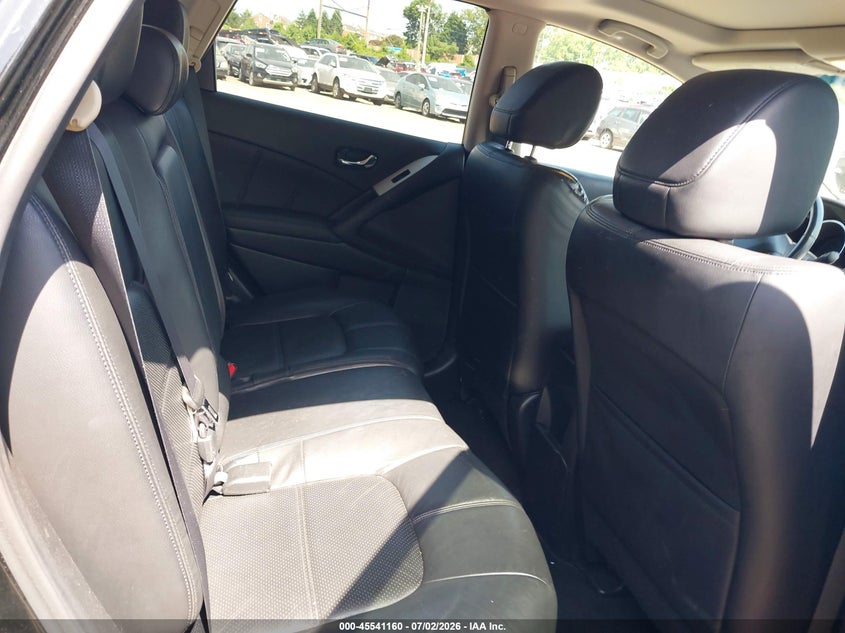 2011 Nissan Murano VIN JN8AZ1MW8BW185451 IAAI salvage auction — NORMAL WEAR, Clear (Pennsylvania), sold $475 on 2026-07-31 (photo 8)