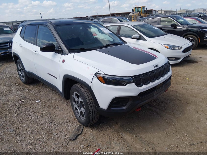 2022 Jeep Compass VIN 3C4NJDDB3NT203609 — IAAI salvage auction photo