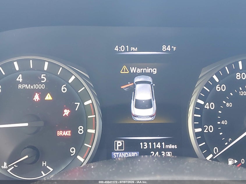 2018 Infiniti Q50 VIN JN1EV7AP0JM591584 IAAI salvage auction — REAR END, Rebuildable (Florida), sold $1,550 on 2026-07-29 (photo 7)
