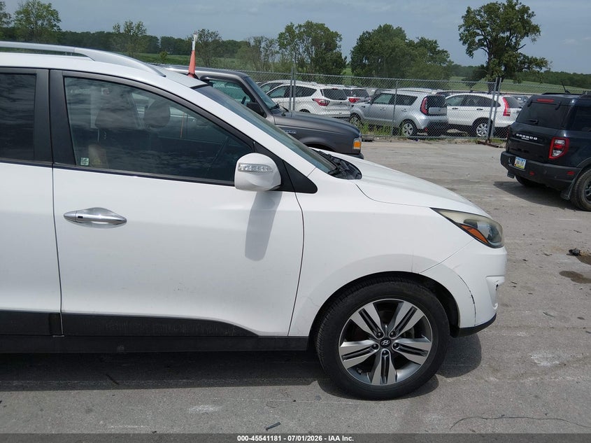 2015 Hyundai Tucson VIN KM8JU3AG7FU114113 IAAI salvage auction — HAIL, Regular Certificate (Iowa), sold $2,600 on 2026-07-21 (photo 6)