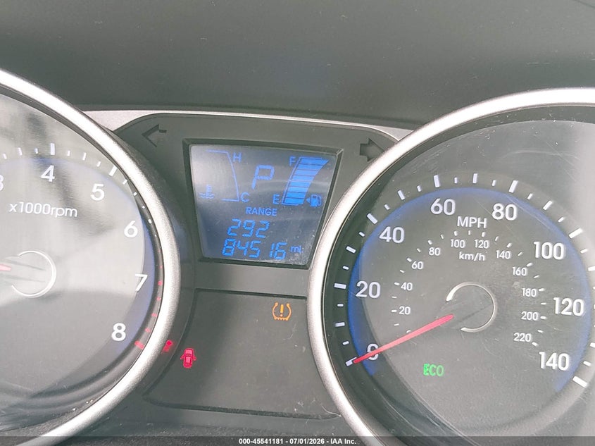 2015 Hyundai Tucson VIN KM8JU3AG7FU114113 IAAI salvage auction — HAIL, Regular Certificate (Iowa), sold $2,600 on 2026-07-21 (photo 7)