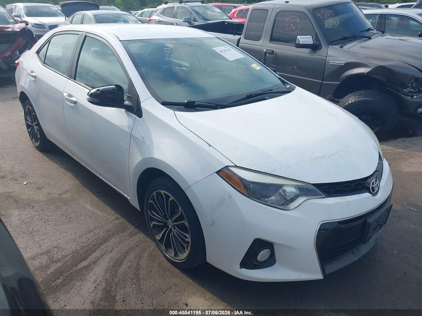 2016 Toyota Corolla VIN 5YFBURHEXGP547679 IAAI salvage auction — HAIL, Salvage (Ohio), sold $3,350 on 2026-07-24 (photo 1)