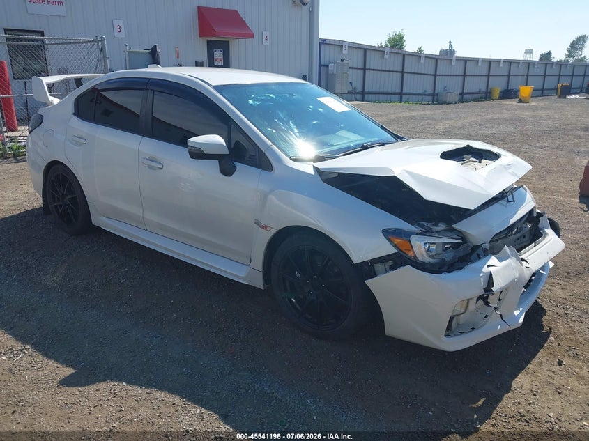 2017 Subaru Wrx sti VIN JF1VA2M62H9812118 IAAI salvage auction — FRONT END, Salvage Title, sold $325 on 2026-07-31 (photo 1)
