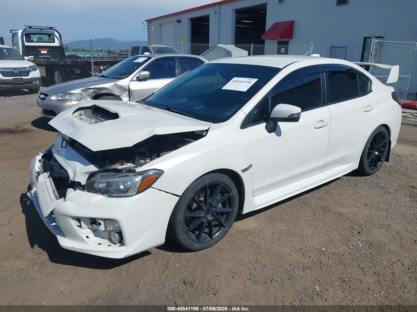 2017 Subaru Wrx sti VIN JF1VA2M62H9812118 IAAI salvage auction — FRONT END, Salvage Title, sold $325 on 2026-07-31 (photo 2)