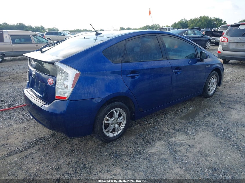 2010 Toyota Prius VIN JTDKN3DU6A0180191 IAAI salvage auction — NORMAL WEAR, Clear (Georgia), sold $700 on 2026-07-30 (photo 4)