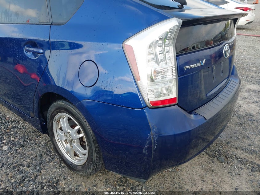 2010 Toyota Prius VIN JTDKN3DU6A0180191 IAAI salvage auction — NORMAL WEAR, Clear (Georgia), sold $700 on 2026-07-30 (photo 6)