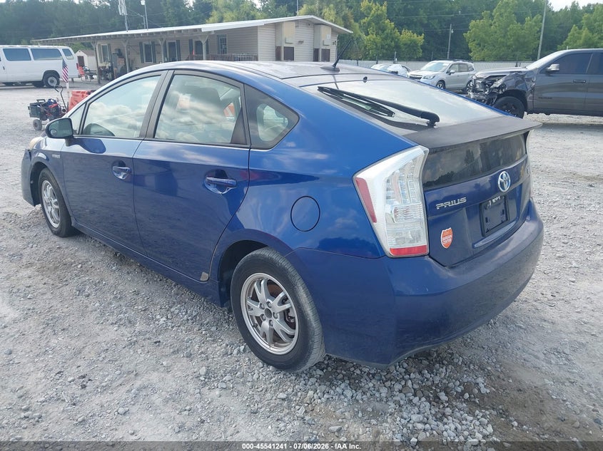 2010 Toyota Prius VIN JTDKN3DU5A0096136 IAAI salvage auction — NORMAL WEAR, Clear-Dealer Only (North Carolina), sold $550 on 2026-07-28 (photo 3)