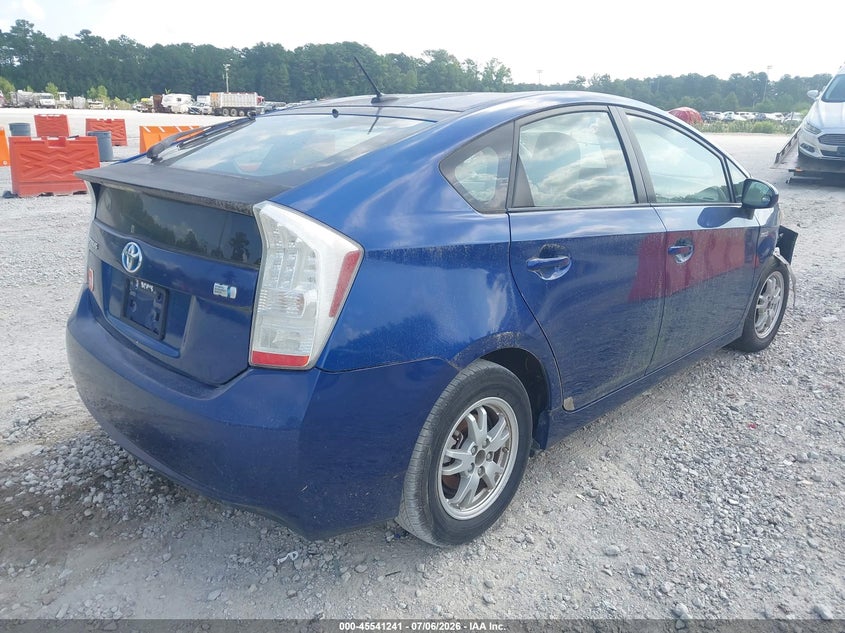 2010 Toyota Prius VIN JTDKN3DU5A0096136 IAAI salvage auction — NORMAL WEAR, Clear-Dealer Only (North Carolina), sold $550 on 2026-07-28 (photo 4)