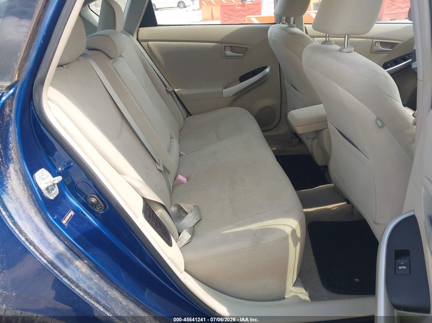 2010 Toyota Prius VIN JTDKN3DU5A0096136 IAAI salvage auction — NORMAL WEAR, Clear-Dealer Only (North Carolina), sold $550 on 2026-07-28 (photo 8)