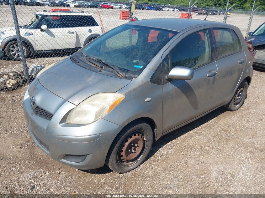 2010 Toyota Yaris VIN JTDKT4K35A5293994 IAAI salvage auction — NORMAL WEAR, Clear (Illinois), sold $325 on 2026-07-15 (photo 2)
