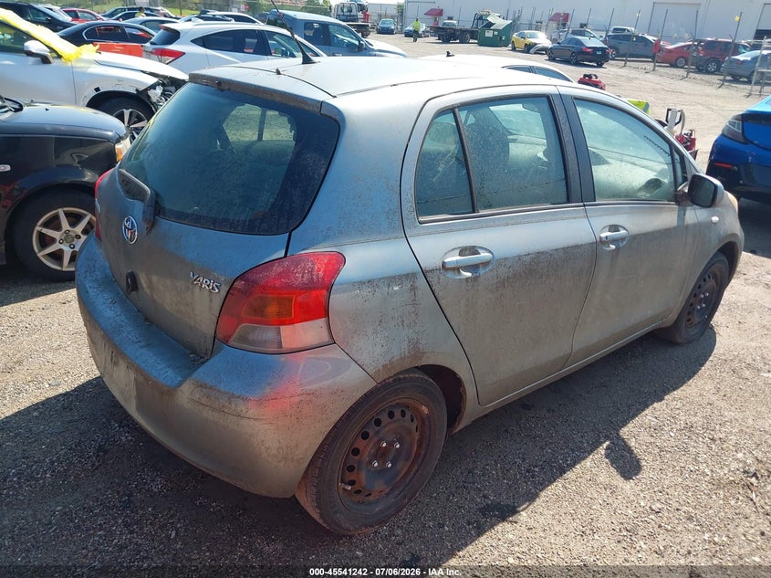 2010 Toyota Yaris VIN JTDKT4K35A5293994 IAAI salvage auction — NORMAL WEAR, Clear (Illinois), sold $325 on 2026-07-15 (photo 4)