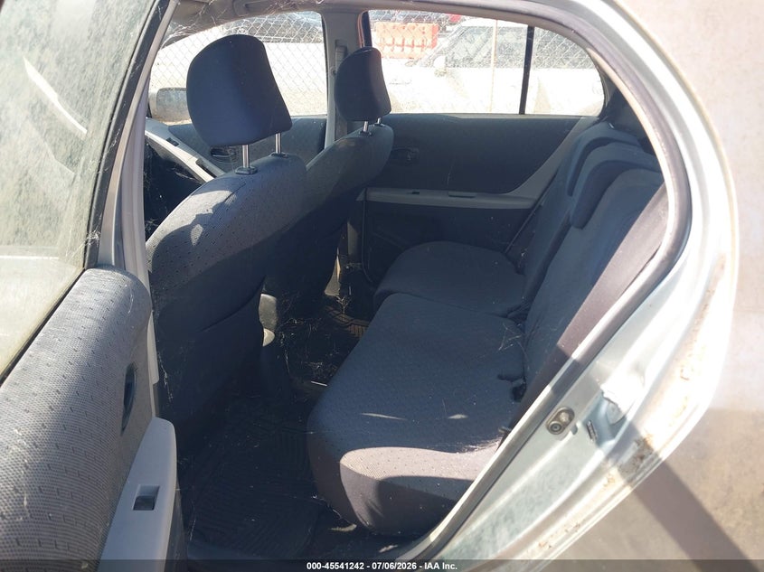 2010 Toyota Yaris VIN JTDKT4K35A5293994 IAAI salvage auction — NORMAL WEAR, Clear (Illinois), sold $325 on 2026-07-15 (photo 8)