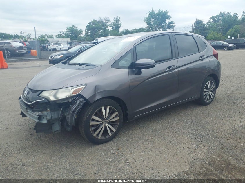 2016 Honda Fit VIN JHMGK5H7XGX038309 IAAI salvage auction — RIGHT FRONT, Clear (New Jersey), sold $2,500 on 2026-07-20 (photo 2)
