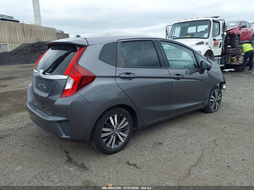 2016 Honda Fit VIN JHMGK5H7XGX038309 IAAI salvage auction — RIGHT FRONT, Clear (New Jersey), sold $2,500 on 2026-07-20 (photo 4)