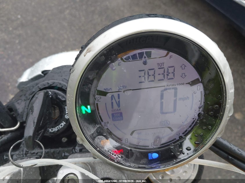 2019 Ducati Scrambler VIN ML0KAFPM0KT015567 IAAI salvage auction — LEFT SIDE, Mv-907A (New York), sold $2,350 on 2026-07-15 (photo 7)