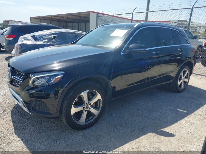 2019 Mercedes-benz Glc class VIN WDC0G4JB2KV138707 IAAI salvage auction — HAIL, Original (Texas), sold $8,050 on 2026-07-14 (photo 2)