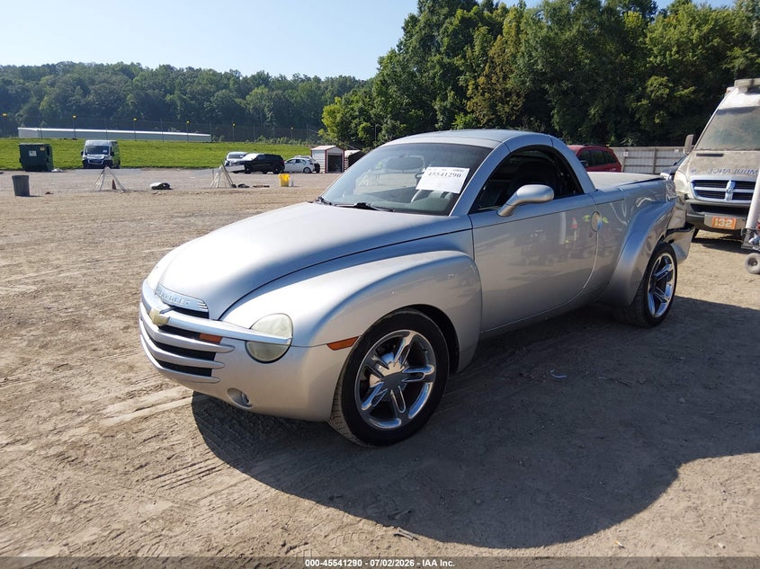 2005 Chevrolet Ssr VIN 1GCES14H25B117886 IAAI salvage auction — REAR END, Clear (Tennessee), sold $9,850 on 2026-08-12 (photo 2)