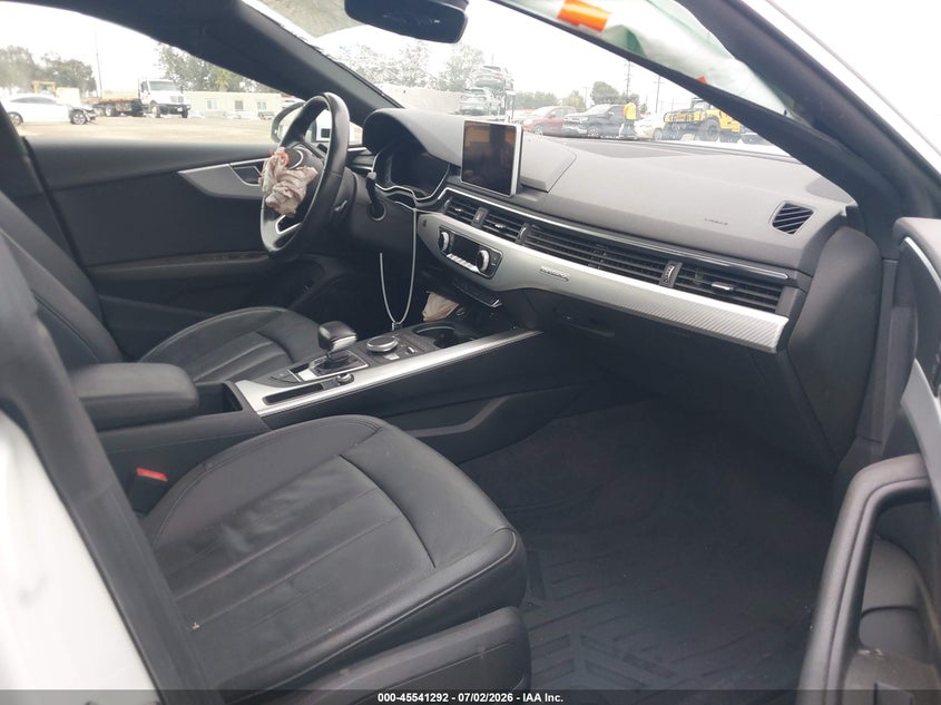 2018 Audi A5 VIN WAUBNCF59JA132665 IAAI salvage auction — FRONT END, Salvage (California), sold $5,900 on 2026-07-29 (photo 5)