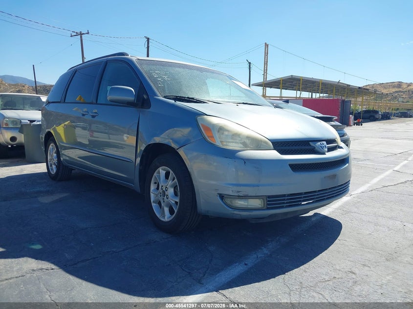 2005 Toyota Sienna VIN 5TDZA22CX5S321247 IAAI salvage auction — FRONT END, Salvage (California), sold $800 on 2026-07-29 (photo 1)