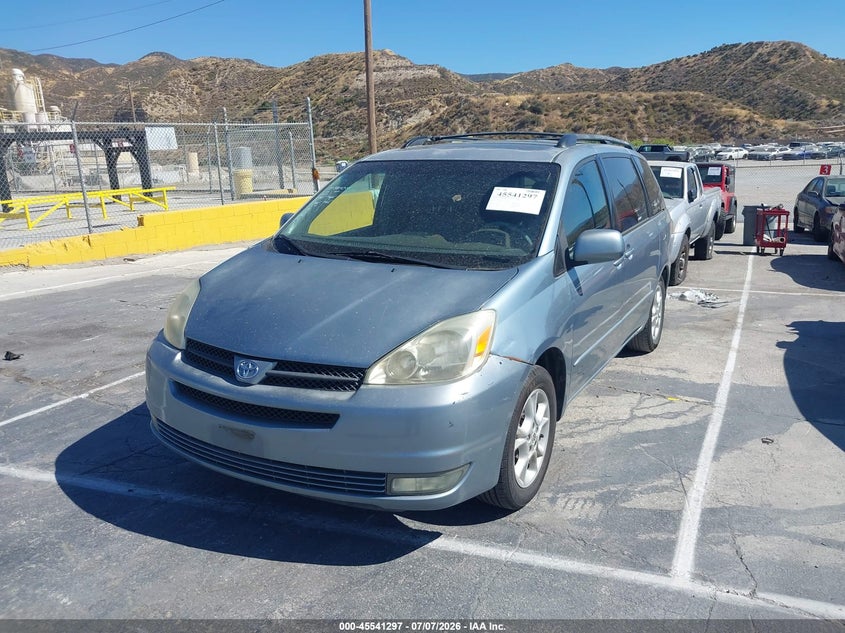 2005 Toyota Sienna VIN 5TDZA22CX5S321247 IAAI salvage auction — FRONT END, Salvage (California), sold $800 on 2026-07-29 (photo 2)